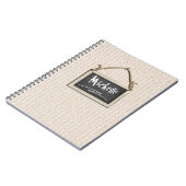 Hanging Chalkboard Beige ID397 Notizblock (Linke Seite)