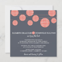 Hanging Chinesisch Papier Laternen Hochzeit Einlad