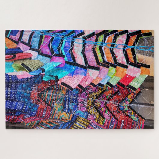 Hanging Dresses Pattern Focus Puzzle (Horizontal)