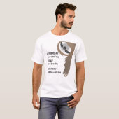Hanging faulen Schlafschläger T-Shirt (Vorne ganz)