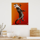 Hanging Ferret Poster (Küche)