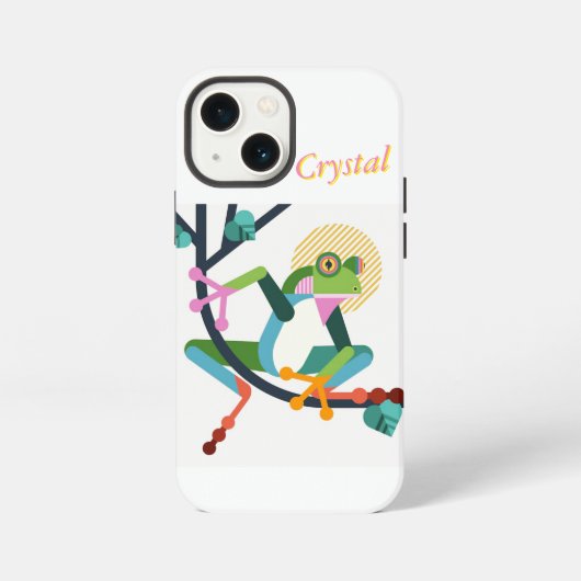 Hanging Frog Apple iPhone 13 mini Fall Hülle (Rückseite)