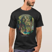 Hanging Gardens of Babylon, Custom Text Retro 8bit T-Shirt (Vorderseite)