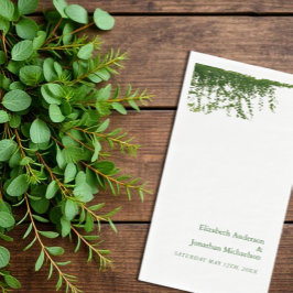 Hanging Ivy Greenerity Wedding Napkins Serviette