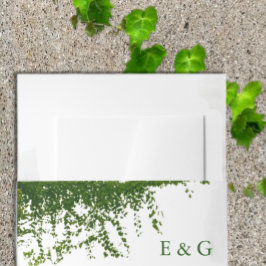 Hanging Ivy Greenery Wedding Einladungsbanderole