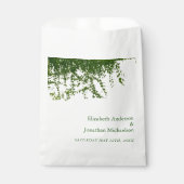 Hanging Ivy Greenery Wedding Geschenktütchen (Vorderseite)
