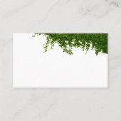 Hanging Ivy Greenery Wedding Platzkarte (Rückseite)
