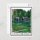 Hanging Lake, Colorado Postkarte (Vorne/Hinten)