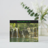 Hanging Lake Serie #1 Postkarte (Stehend Vorderseite)