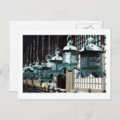 Hanging Lanterns - Kasuga Taisha, Nara, Japan Postkarte (Vorne/Hinten)