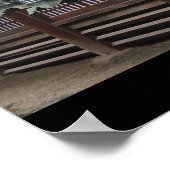 Hanging Lanterns of Nara Poster (Ecke)