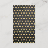 Hanging Liebe Herz Kleine Sweetheart Baby Dusche Begleitkarte (Rückseite)