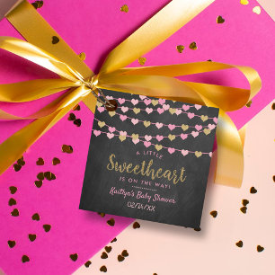 Hanging Liebe Herz Kleine Sweetheart Baby Dusche Geschenkanhänger