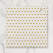 Hanging Liebe Herz Kleine Sweetheart Baby Dusche Geschenkanhänger (Rückseite)