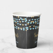 Hanging Liebe Herz Kleine Sweetheart Baby Dusche Pappbecher (Rechts)