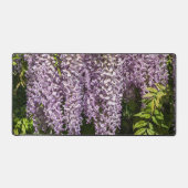 Hanging Lila Wisteria Floral Schreibtischunterlage (Vorderseite)