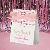 Hanging Love Hearts Little Sweetheart Baby Shower Geschenkschachtel