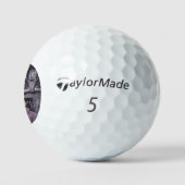 Hanging mit Hyde Taylor Made TP5 Golfbälle 12 Stk (Logo)