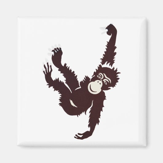 Hanging Monkey Magnet (Vorne)