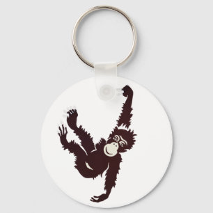 Hanging Monkey Schlüsselanhänger