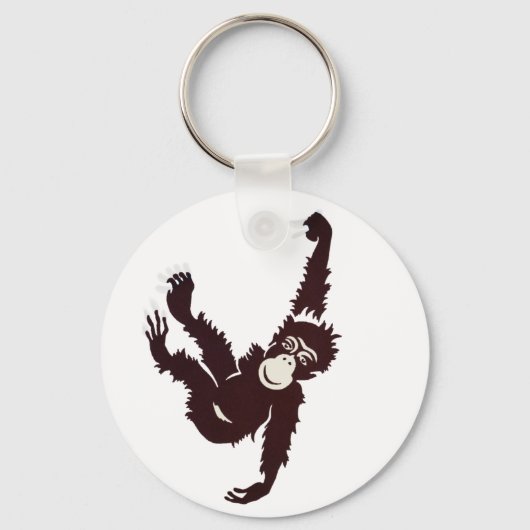 Hanging Monkey Schlüsselanhänger (Vorderseite)
