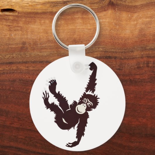 Hanging Monkey Schlüsselanhänger (Vorderseite)