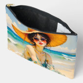 Hanging Out at the Beach Zubehörtasche (Offen)