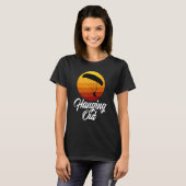 Hanging Out Retro Women Paraglider Adventure 1 T-Shirt (Vorne ganz)