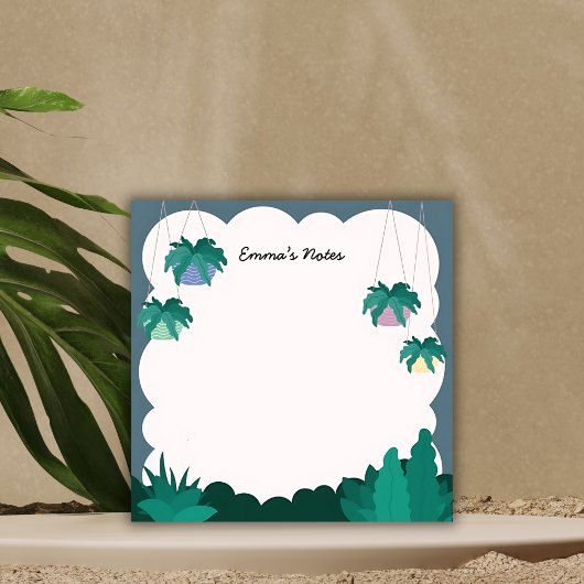 Hanging Plant Pots - Emma's Notes Post-it Klebezettel