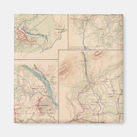 Hanging Rock Monocacy Magnet (Vorne)