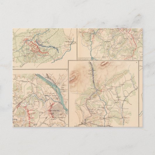 Hanging Rock Monocacy Postkarte (Vorderseite)