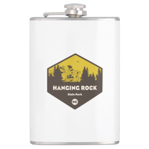 Hanging Rock Staat Park, North Carolina Flachmann