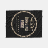 Hanging Rock State Park North Carolina Mountain Bi Fleecedecke (Vorderseite (Horizontal))