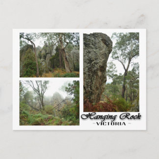 Hanging Rock, Victoria, Australien Postcard Postkarte