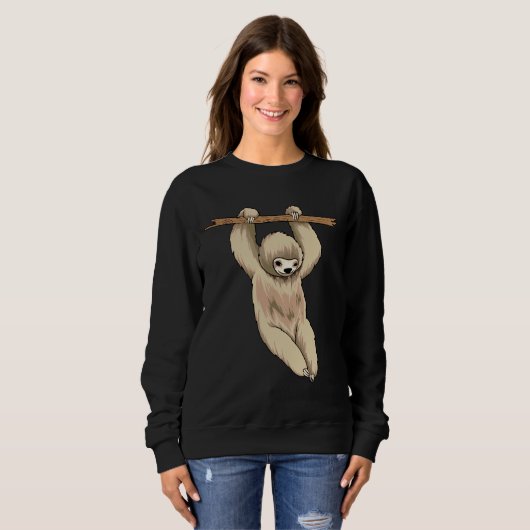 Hanging Sloth 38 Sweatshirt (Vorne ganz)