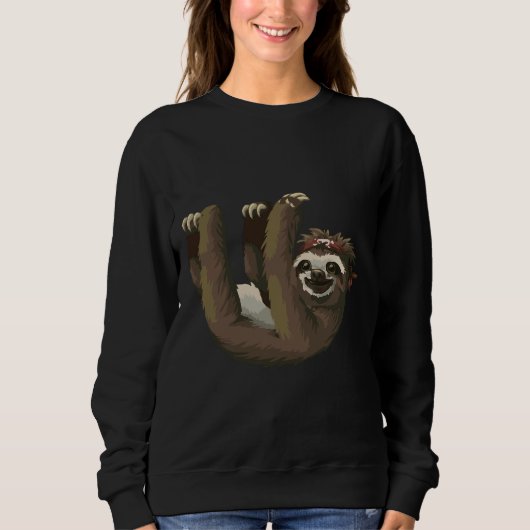 Hanging Sloth 84 Sweatshirt (Vorderseite)