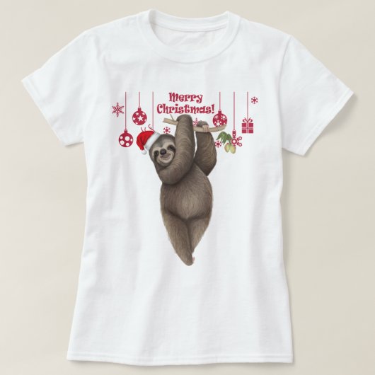 Hanging Sloth T-Shirt (Design vorne)