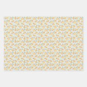 Hanging Sloths Geschenkpapier Set (Vorderseite)