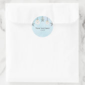 Hanging Starfish & Sand Dollar Beach Stickers (Tasche)