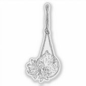 Hanging Sukkulent Sticker (Vorderseite)