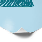 Hanging Tree Hearts Poster (Ecke)