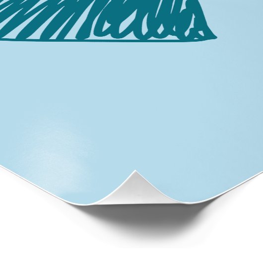 Hanging Tree Hearts Poster (Ecke)