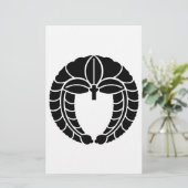 Hanging wisteria briefpapier (Stehend Vorderseite)