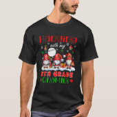 Hanging With My 8th Grade Gnomies Christmas Studen T-Shirt (Vorderseite)