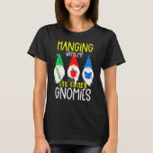 Hanging With My Fifth Grade Gnomies 5th Grade Teac T-Shirt (Vorderseite)