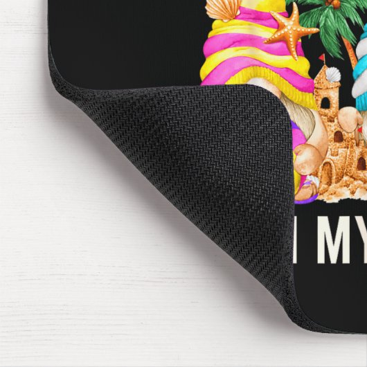 Hanging With My Gnomies For Beach Lovers Funny Sum Mousepad (Ecke)