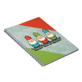 Hanging With My Gnomies Homies Notizblock (Rechte Seite)