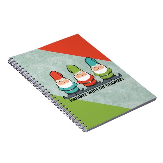 Hanging With My Gnomies Homies Notizblock (Rechte Seite)