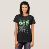 Hanging with my Gnomies St Patrick's Day T-Shirt (Vorne ganz)
