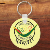 HANGLOOSE HAMMOCKS HAWAII-SHAKKA KEY KETTE SCHLÜSSELANHÄNGER (Vorderseite)